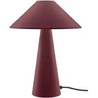 Globen Lighting Tischleuchte Cannes, rot, Metall, Höhe 40 cm