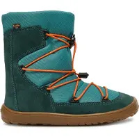 Froddo FroddoTex Barefoot Track Wool Kinder Wasserdichte Barfußstiefel mit Wollfutter Blau/Petroleum, G3160251-3 - Gr. 34