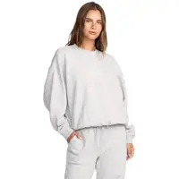 Billabong Sweatshirt "So Sunny Kendal", Damen, Gr. XS, grau (erdgrau), Obermaterial: 80% Baumwolle, 20% Polyester., Sweatshirts Sweatshirt