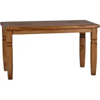 MiaMöbel Esstisch Mexico Möbel 140 cm Landhausstil Massivholz Pinie Honig