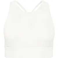 Winshape Sport-Bustier "Functional Comfort Sport-BH SB103C", Damen, Gr. XS, Normalgrößen, weiß (cream), 85% Polyester, 15% Elasthan, BHs Sport-Bustier, mit Rücken-Applikation