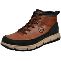 Bugatti Herrenschuhe Stiefel Schnürer Boots Braun Freizeit