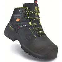 Uvex MACCROSSROAD 3.0 Heckel META HIGH Sicherheitsschuh S3 Schnürstiefel,schwarz/gelb schwarz/gelb 39 - 6735339 - schwarz/gelb