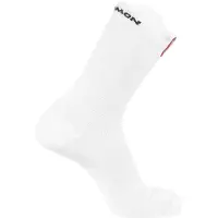 Salomon - S/Lab Glide Crew - Laufsocken Gr 45-47 weiß