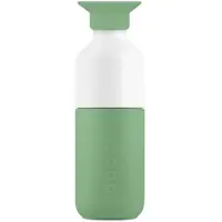 Dopper - Steel - Trinkflasche Gr 350 ml türkis/weiß