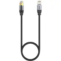 UNITEK C18149AGY03-2M, 2 m, Cat8, S/FTP (S-STP), RJ-45, RJ-45, Schwarz