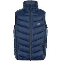 Color Kids Quilted Packable Weste Blau 9 Months Jungen,Mädchen Blau 9 Months