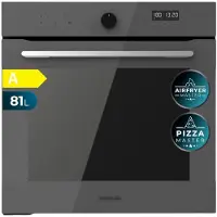 Cecotec Multifunktionsbacköfen mit Fritteusenfunktion Bolero Hexa AF316000 Glass Grey A