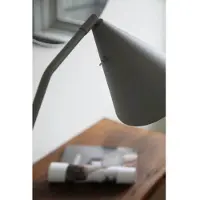 Markslöjd LED-Standleuchte Funil, grau, Metall, dimmbar