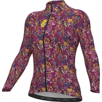 ALÉ Pragma Flowery Langarm-trikot Rosa L Damen Rosa L