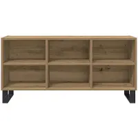 vidaXL TV-Schränk 103,5 x 30 x 50 cm Artisan-Eiche Holzwerkstoff