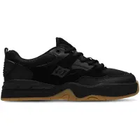 Dc-shoes Sneaker "DC Ascend", Herren, Gr. 8(40,5), schwarz (schwarz, schwarz, gum), Obermaterial: Leder (Kuh) / Futter: Textil / Außensohle: Gummi., Schuhe Sneaker