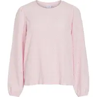 Vila Langarmshirt "VIASTA O-NECK L/S TOP - NOOS"