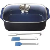 GSW Bräter "Ceramica kobatblau" 1 Stk. tlg. Aluminiumguss