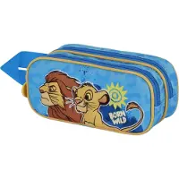 KARACTERMANIA Disney Der Kö nig der Lö wen Wild 3D doppelte Federmappe