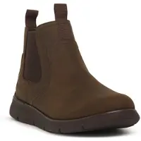 SKECHERS Augustino Paulo Chelsea-Stiefel aus Leder, Braun 45.5 EU