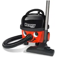 Numatic HVR 160-11 Henry Compact Staubsauger, 620 Watt, , Teppichreinigungsklasse D, Hartbodenreinigungsklasse C, Zubehör im Gerät