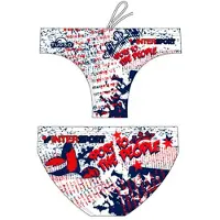 Turbo Crown Letters Badeslip