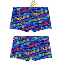 Turbo Aquabiking Letters Badehose Boxer
