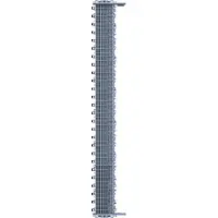 ABB ZLS905E52-3LLALB SMISSLINE TP Starterpaket 52 PLE, bestückt mit Schienen L1, L2, L3, sowie LA und LB, inkl. Sockelendstücken 2CCA183194R0001