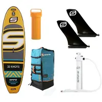 Safe Waterman 33 Knots 10´0´´ Aufblasbares Paddle-surf-set