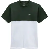 Vans T-Shirt "MN COLORBLOCK TEE", Herren, Gr. XXL, weiß, mounta, Obermaterial: 100% Baumwolle, Rundhals, Shirts T-Shirt, mit Rundhalsausschnitt