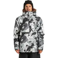 Dc-shoes Skijacke Basic Print ADYTJ03097 Grau Regular Fit