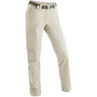 Maier Sports "Inara slim zip" Damen Zip-Off Wanderhose, atmungsaktive Trekkinghose, Slim Fit
