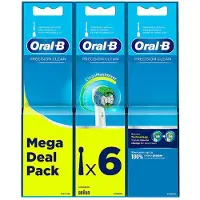 Oral-B Ersatzbü rstenkö pfe mit Clean Maxi Geizhals Precision Clean - Variante: 6 ks