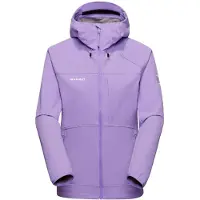 Mammut - Women's Ultimate Comfort Softshell Hooded Jacket - Softshelljacke Gr L lila