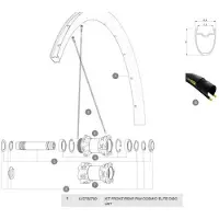 Mavic Cosmic Elite Ust Disc Felge