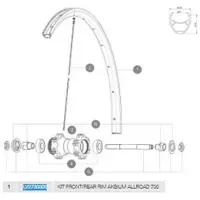Mavic Aksium Disc Allroad Felge