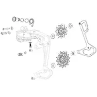 Sram Rear Inner Cage Gx Eagle Lunar Schaltauge