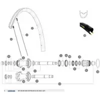 Mavic Ksyrium Elite Disc Ust Hinterradfelge