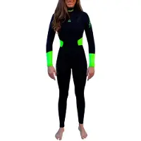 Kynay Surf Ultra Stretch Thermal 5-4 Mm Neoprenanzug Mit Langem Arm Und Reißverschluss Am Brustkorb Für Damen