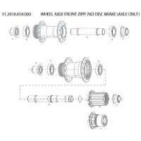 Zipp 76d Disc Brake Vorderradachse