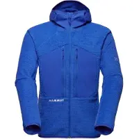 Mammut - Eiger Nordwand Pro Midlayer Air Hooded Jacket - Fleecejacke Gr S blau