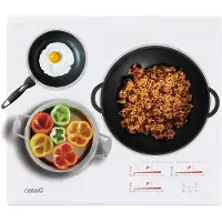 CATA INSB 6030 WH, Weiß, Integriert, 60 cm, Zonen-Induktionskochfeld, Glaskeramik, 3 Zone(n)
