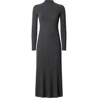 Pepe Jeans für Damen. PL9537749 Graues Kleid Carla (XL), Lässig, Baumwolle, Langarm