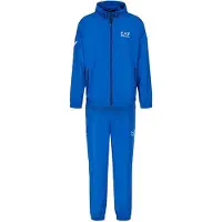 EA7 für Herren. 8NPV08_PN4HZ Trainingsanzug Tennis Pro blau (XS), Sportlich, Tennis/Padel, Multisport, Polyester, Langarm