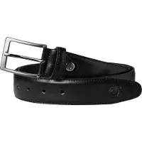 Timberland Mens Birch Point Adjustable Leather Belt black S