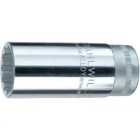 Stahlwille 02020013, Buchse, Chrom, DIN EN 3709 / ASME B 107.5M, 61 g