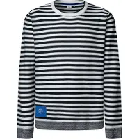 Pepe Jeans für Herren. PM7000029 Pascal navy Pullover (L), Lässig, Viskose, Marine