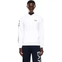 EA7 für Herren. 7M000569_AF13512 Sweatshirt Logo Serie weiß (3XL), Lässig, Baumwolle