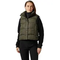 Helly Hansen W Jade Vest sepia houndstooth aop (718) S