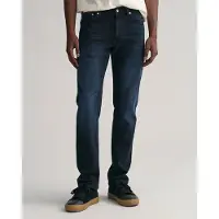 Gant für Herren. 1000264 Jeans Extra Slim Fit Active Recover blau (34/30), Lässig, Baumwolle, Denim