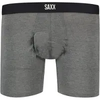 Saxx - Vibe Xtra Boxer Brief Fly - Kunstfaserunterwäsche Gr XXL grau