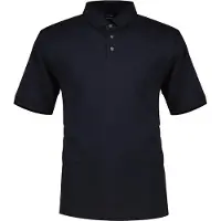 Armani Exchange für Herren. XM001290AF10366UB101 Marineblaues Piqué-Poloshirt (XS), Lässig, Baumwolle, Kurzarm