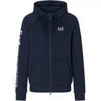 EA7 für Herren. 7M001047_AF10377 Logo Series Sweatshirt mit Kapuze navy (3XL), Lässig, Baumwolle, Langarm, Marine