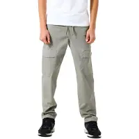 Garcia Cargohose , Jungen, Gr. 134, N-Gr, grün (shadow grün), Web, Obermaterial: 98% Baumwolle, 2% Elasthan, unifarben, regular fit knöchellang, Hosen Cargohose, mit Cargo Taschen for BOYS